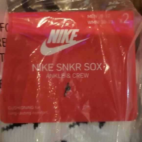 NIKE Sneaker Socks - Still in packs, never opened,  size L (9-12) - Picture 3 of 5